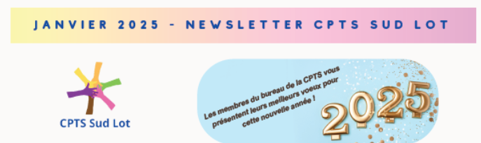 Newsletter Janvier 2025