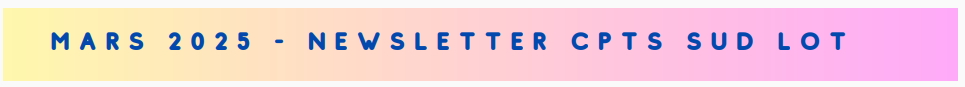 Newsletter Mars 2025
