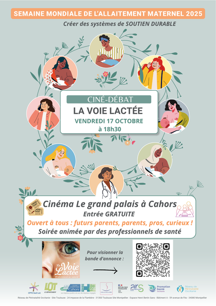 Ciné-débat semaine mondiale de l'allaitement maternel