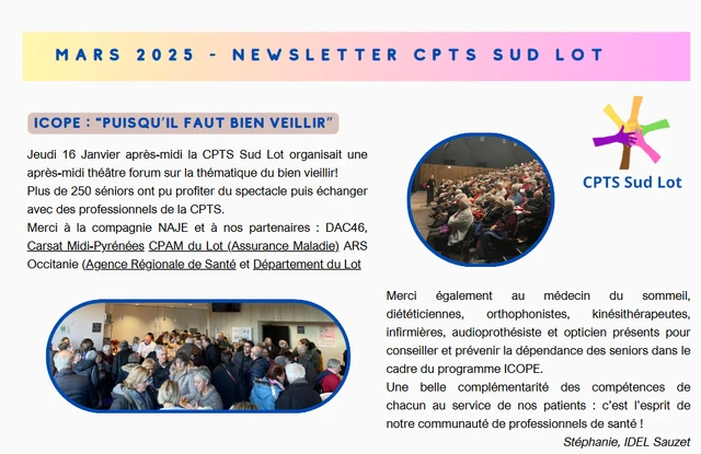 Newsletter Mars 2025