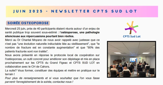 Newsletter Juin 2025