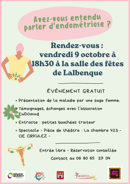 LALBENQUE - Avez-vous entendu parler d'endométriose ? 