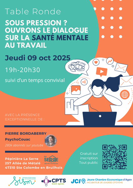 Soirée Santé Mentale au travail