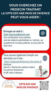 Vous cherchez un médecin traitant? 