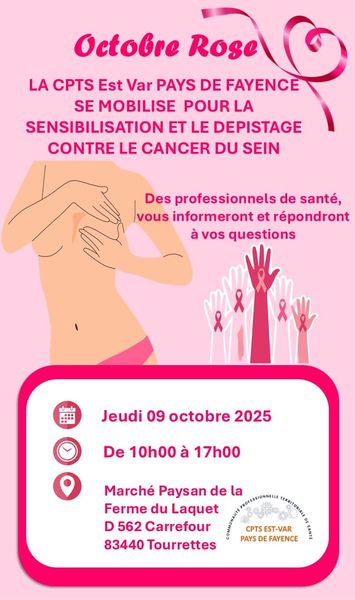 Octobre Rose, journée de prévention 