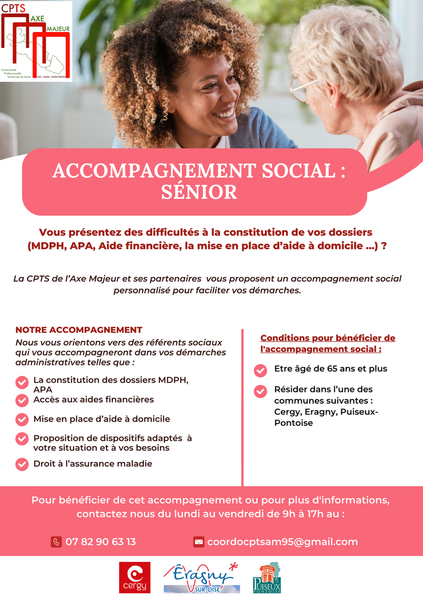 Accompagnement social pour les seniors