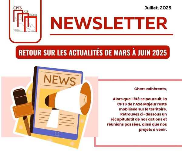 Newsletter - juillet 2025