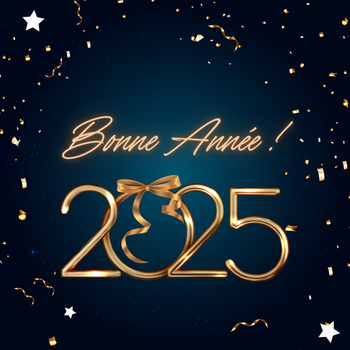 ✨ Meilleurs vœux pour 2025 ! ✨