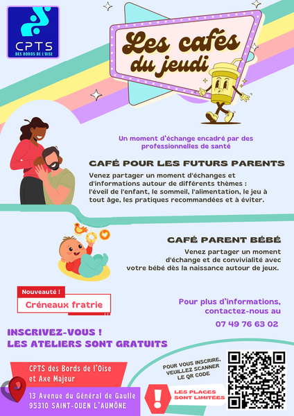 Les Cafés du Jeudi : un rendez-vous pour prévenir et dépister les troubles du neurodéveloppement chez les jeunes enfants