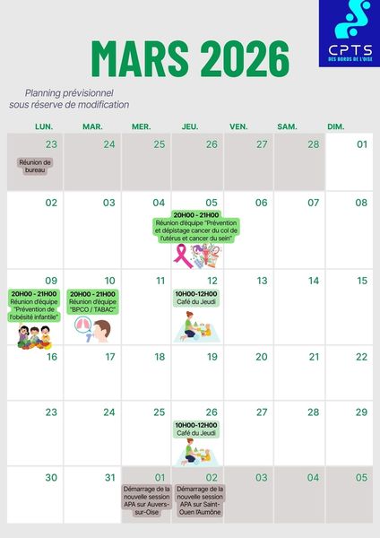 Planning mensuel _ Mars 2026
