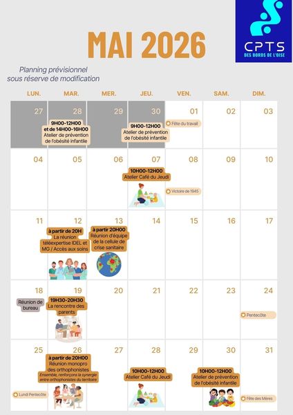 Planning mensuel _ Mai 2026