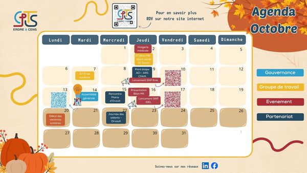 Agenda OCTOBRE