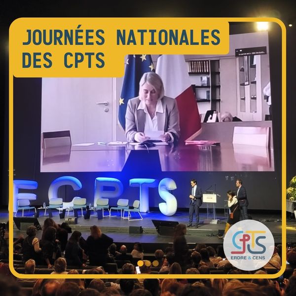 les 5 et 6 novembre 2025 : la CPTS Erdre et Cens était présente aux journées FCPTS, aux côtés de collègues venus de toute la France.
