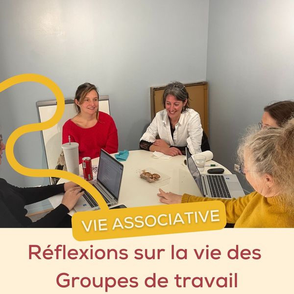 25 Novembre 2025 : GT vie des groupes de travail