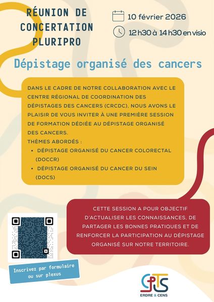 10 février 2026 : RCP Dépistage organisé des cancers