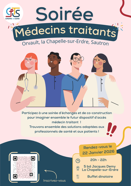 22 janvier 2026 : Soirée Médecins traitants