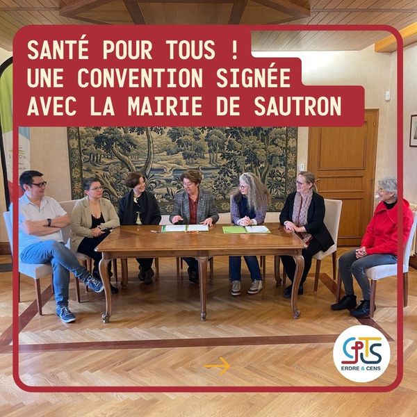 𝗟𝗲 𝟮𝟴 𝗡𝗼𝘃𝗲𝗺𝗯𝗿𝗲 𝟮𝟬𝟮𝟱 : 𝘀𝗶𝗴𝗻𝗮𝘁𝘂𝗿𝗲 𝗱𝗲 𝗹𝗮 𝗰𝗼𝗻𝘃𝗲𝗻𝘁𝗶𝗼𝗻 𝗮𝘃𝗲𝗰 𝗹𝗮 𝗩𝗶𝗹𝗹𝗲 𝗱𝗲 𝗦𝗮𝘂𝘁𝗿𝗼𝗻 𝗲𝘁 𝗹𝗲 𝗖𝗖𝗔𝗦 𝗱𝗲 𝗦𝗮𝘂𝘁𝗿𝗼𝗻