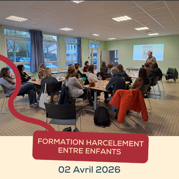  2 avril 2026 : formation Harcèlement