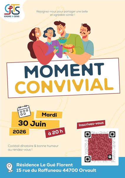 30 Juin 2026 : Moment convivial 