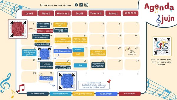 Agenda Juin 2026