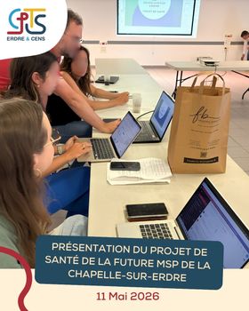 𝗥𝗲𝘁𝗼𝘂𝗿 𝘀𝘂𝗿 𝗹𝗮 𝗽𝗿𝗲́𝘀𝗲𝗻𝘁𝗮𝘁𝗶𝗼𝗻 𝗱𝘂 𝗽𝗿𝗼𝗷𝗲𝘁 𝗱𝗲 𝘀𝗮𝗻𝘁𝗲́ 𝗱𝗲 𝗹𝗮 𝗳𝘂𝘁𝘂𝗿𝗲 𝗠𝗦𝗣 𝗱𝗲 𝗟𝗮 𝗖𝗵𝗮𝗽𝗲𝗹𝗹𝗲-𝘀𝘂𝗿-𝗘𝗿𝗱𝗿𝗲