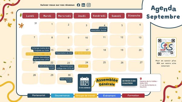 Agenda Septembre 2026