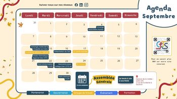 Agenda Septembre 2026
