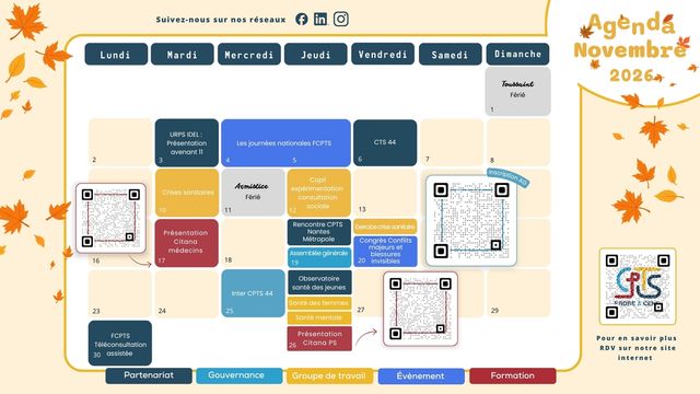 Agenda Novembre 2026 