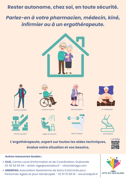 Promotion des aides techniques auprès des patients et des professionnels de santé