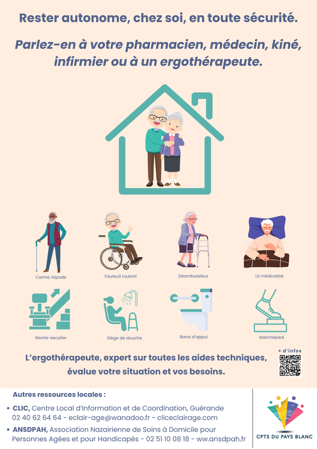 Promotion des aides techniques auprès des patients et des professionnels de santé