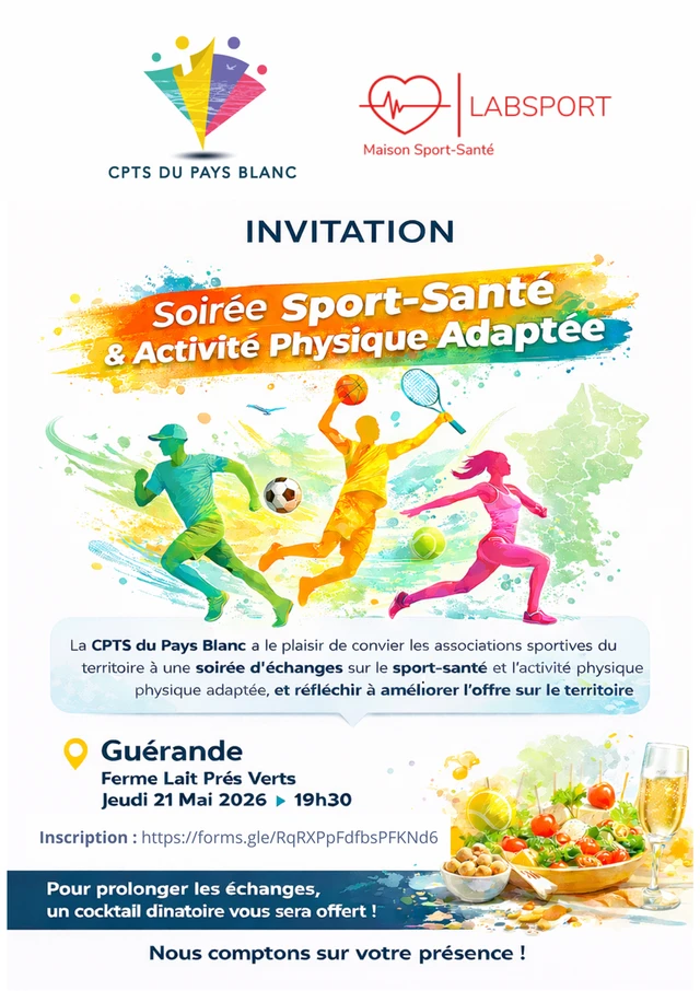 Soirée d’échanges Sport-Santé et Activité Physique Adaptée