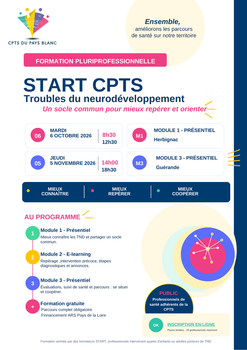Formation START-er CPTS : mieux repérer et accompagner les troubles du neurodéveloppement