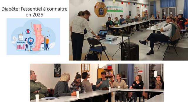 Soirée diabète au pôle de santé "La Sirène", un mardi gras chez les professionnels de santé