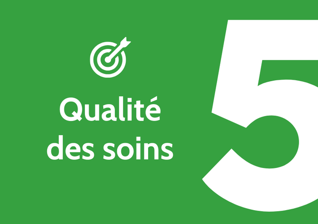 5 - Développer la qualité et la pertinence des soins
