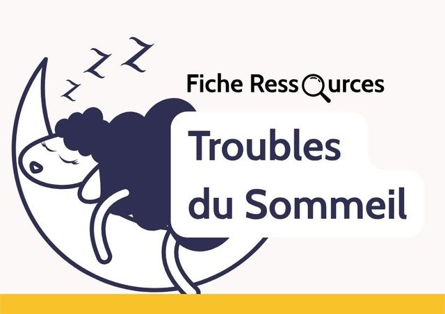 Fiche ressources - Prise en charge des troubles du sommeil 