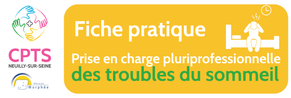 Fiche pratique - Prise en charge des troubles du sommeil 