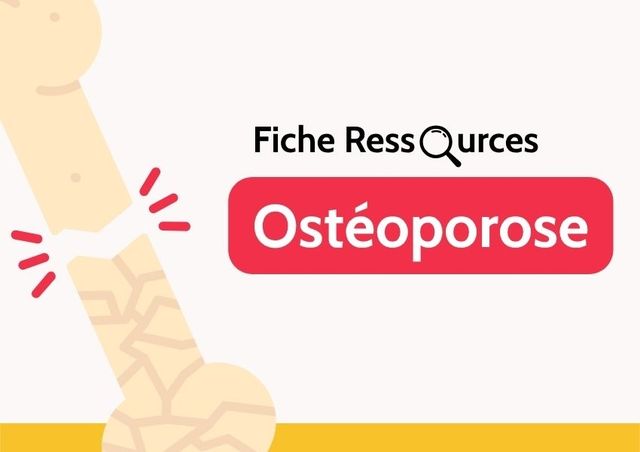 Fiche ressources - Prévenir, dépister et traiter l'ostéoporose