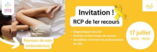18h30-19h30 | 1ère RCP endométriose de 1er recours : RCP démo-formation !