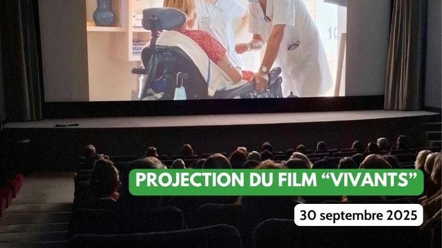 Projection et échanges autour du film Vivants, le 30 septembre 2025