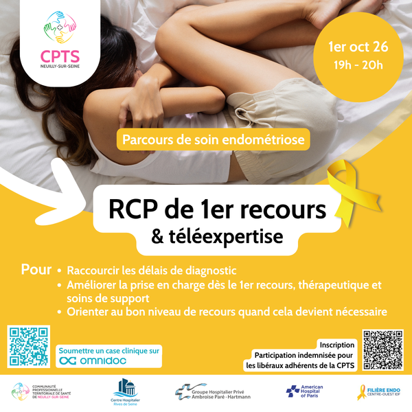 19h-20h | RCP endométriose de 1er recours
