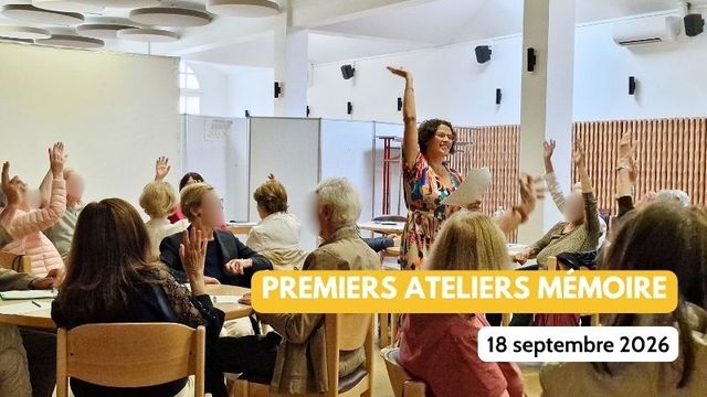 Nouveau : Ateliers Mémoire pour les Neuillléens de 60 ans et + !