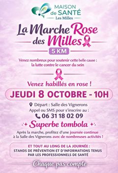 Journée de mobilisation Octobre Rose Jeudi 8 Octobre 2026