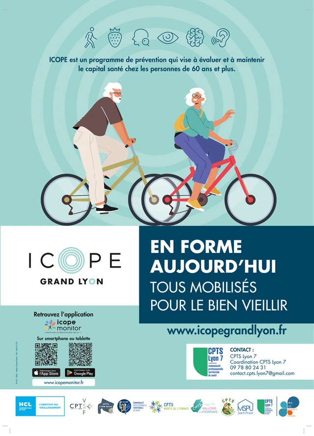 ICOPE - Tous mobilisés, tous engagés pour le bien vieillir! 