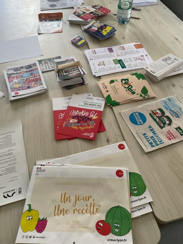 20 Février 2025: Sensibilisation à la nutrition auprès des étudiants de l'Université Jean Moulin Lyon 3! 