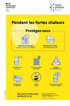 Canicule : adoptez les bons gestes !