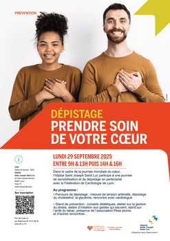❤ Dépistage et prévention cardiovasculaire à Lyon 7! 