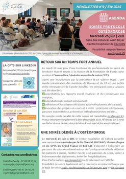 Consultez notre newsletter n°9 (Été 2025)