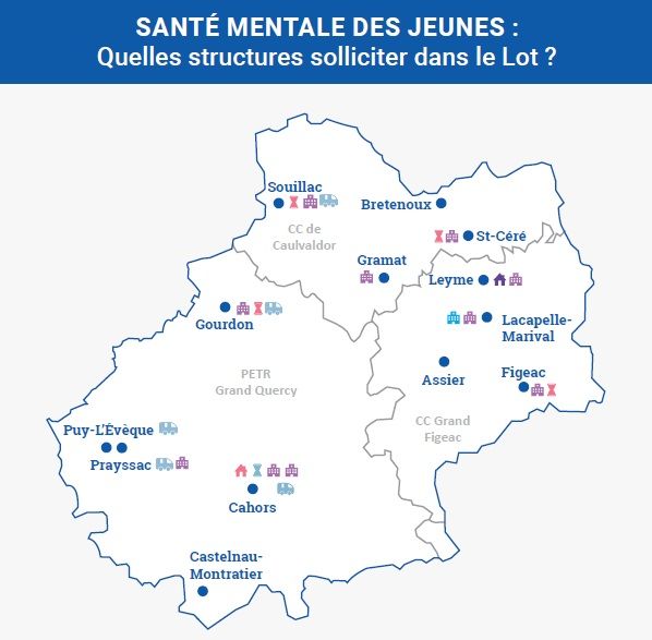 Santé mentale des jeunes : quelles structures solliciter dans le Lot ?