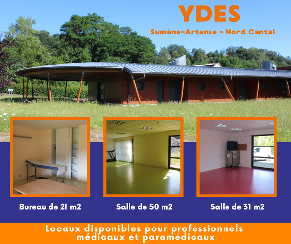 Maison de Santé Sumène-Artense - Location de bureaux de consultation en Sumène-Artense pour professionnels médicaux et paramédicaux