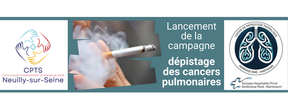 Lancement de la campagne de dépistage des cancers du poumon à Neuilly